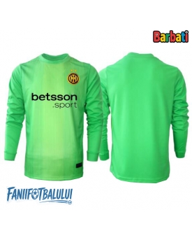 Inter Milan Portarii Tricou Fotbal Replică 2025-26 Barbati Treilea Mâneci Lungi